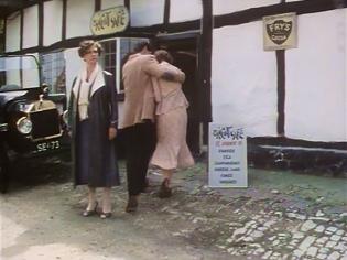 Why Didn’t They Ask Evans? Article Photo - Another scene outside The Pitchings, as Frankie ponders the identity of the killer