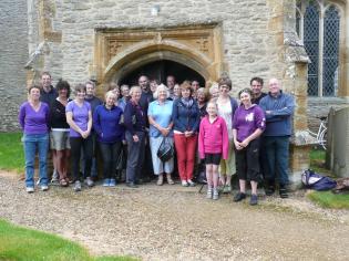 At Lavendon Church