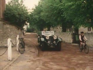 Why Didn’t They Ask Evans? Article Photo - Francesca Annis as Lady Frances (Frankie) Derwent, arriving at the Bernard Hall – the venue for an inquest in the story