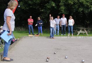 Boules Match Cuddington v. Chearsley Article Photo -  