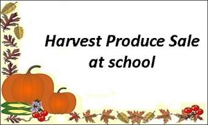 Harvest Produce Sale Article Graphic