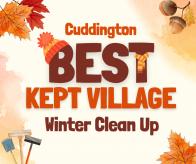 Best Kept Village Winter Clean Up Article Graphic