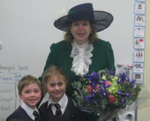 High Sheriff Visits School Article Graphic
