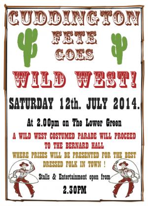‘Cuddington Goes Wild West’ Article Graphic