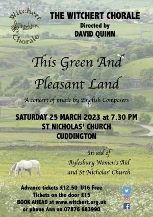 Witchert Chorale Concert – This Green and Pleasant Land Article Graphic