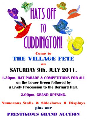 Hats Off to Cuddington Article Graphic