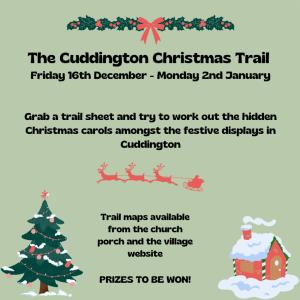 Cuddington Christmas Trail 2022 Article Graphic