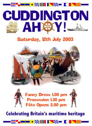 Cuddington Ahoy! Article Graphic