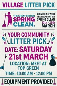 Village Litter Pick Article Graphic